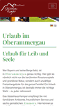 Mobile Screenshot of oberammergau-ferien.de